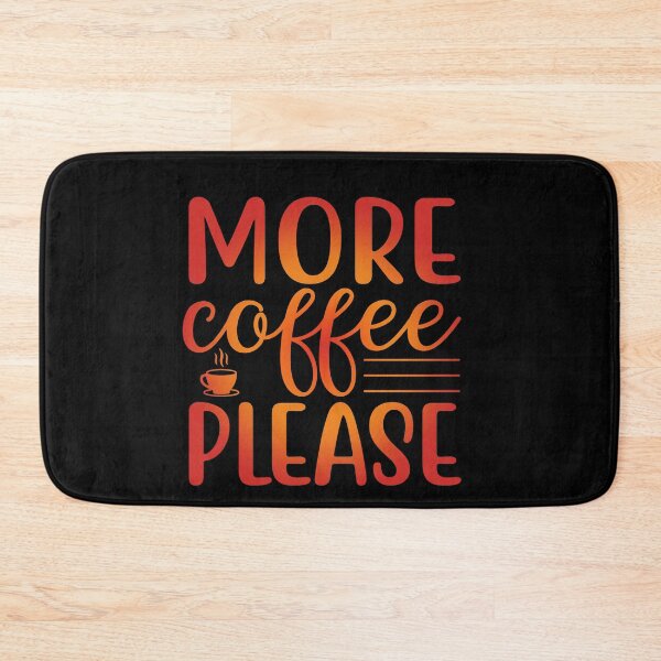 Item preview, More Coffee Please Love Valentine Summer Gift Art Design Happy Life Apparel Essential Motivation Inspiration Joy Mood  designed and sold by DesignByHeartUK.