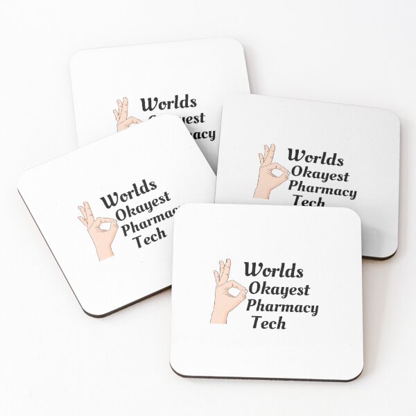 Item preview, Worlds Okayest Pharmacy Tech  designed and sold by Yay Design.