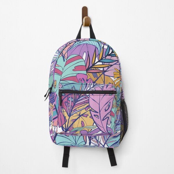 Item preview, Drawn colorful leaves abstract designed and sold by Lyssarien.