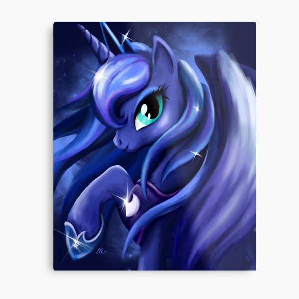 Princess Luna Metal Print