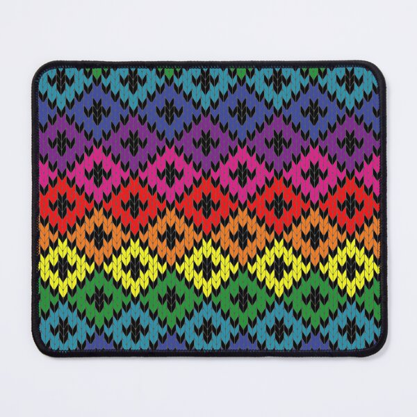 Item preview, Rainbow Knitting Art designed and sold by Ayesha Saleem.
