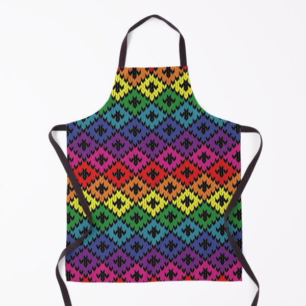 Item preview, Rainbow Knitting Art designed and sold by Ayesha Saleem.