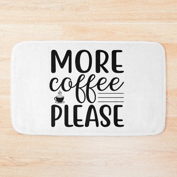 Item preview, More Coffee Please Love Valentine Summer Gift Art Design Happy Life Apparel Essential Motivation Inspiration Joy Mood  designed and sold by DesignByHeartUK.