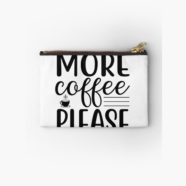 Item preview, More Coffee Please Love Valentine Summer Gift Art Design Happy Life Apparel Essential Motivation Inspiration Joy Mood  designed and sold by DesignByHeartUK.