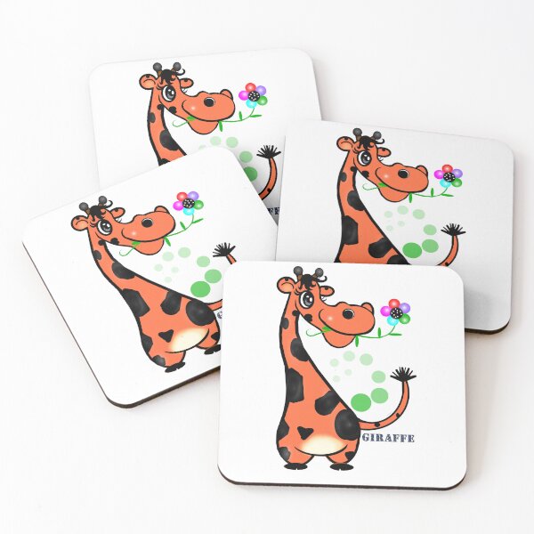 Item preview, Happy Giraffe  designed and sold by Shirley cute art .