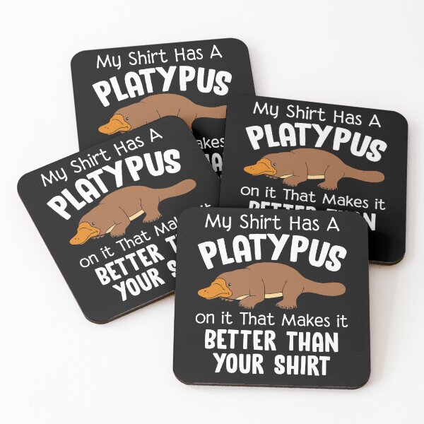 Item preview, My Shirt Has A Platypus On It designed and sold by SunsetGloww.