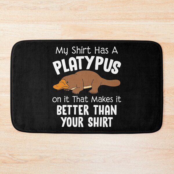 Item preview, My Shirt Has A Platypus On It designed and sold by SunsetGloww.