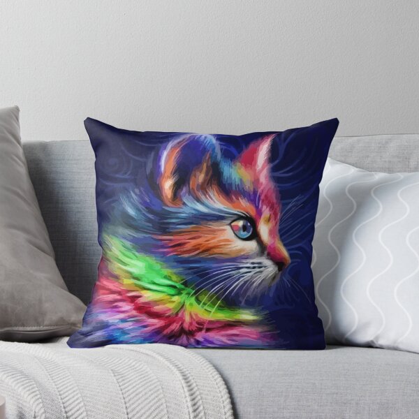 Item preview, Stunning rainbow cat for cat owners and lovers designed and sold by 1mdmx.