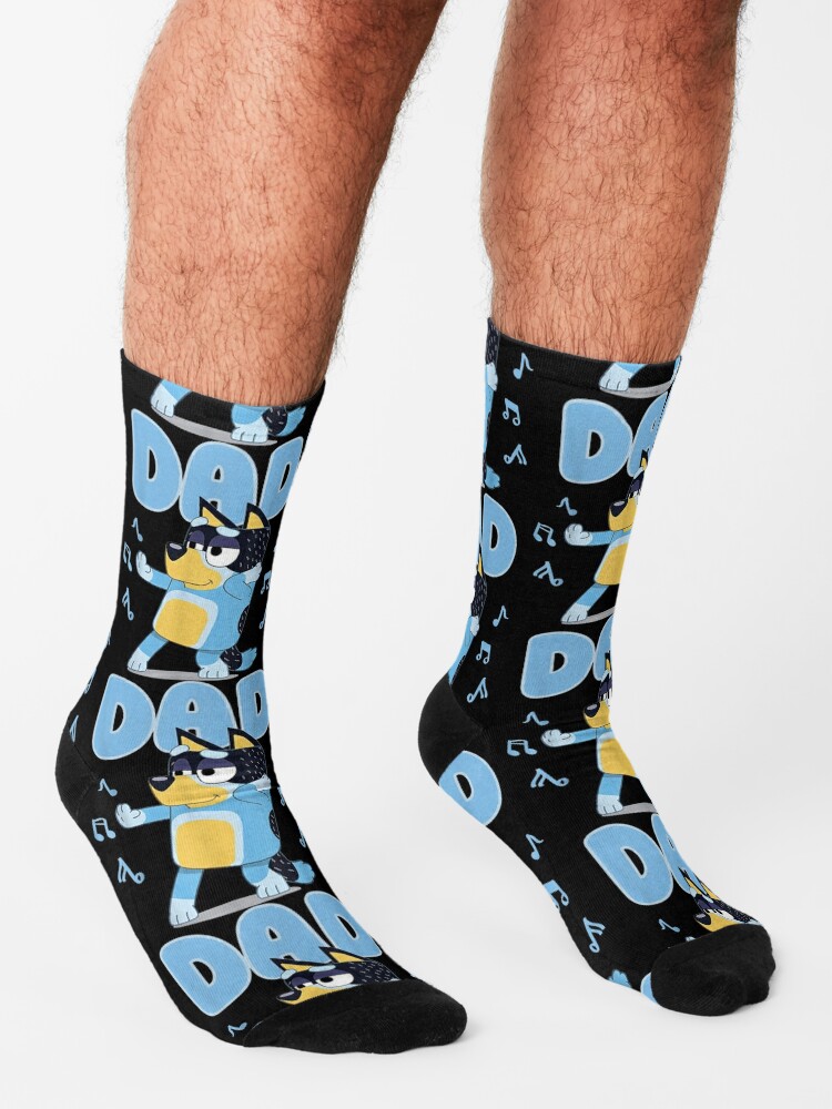 Disover Fathers Blueys Dad Mumm Socks