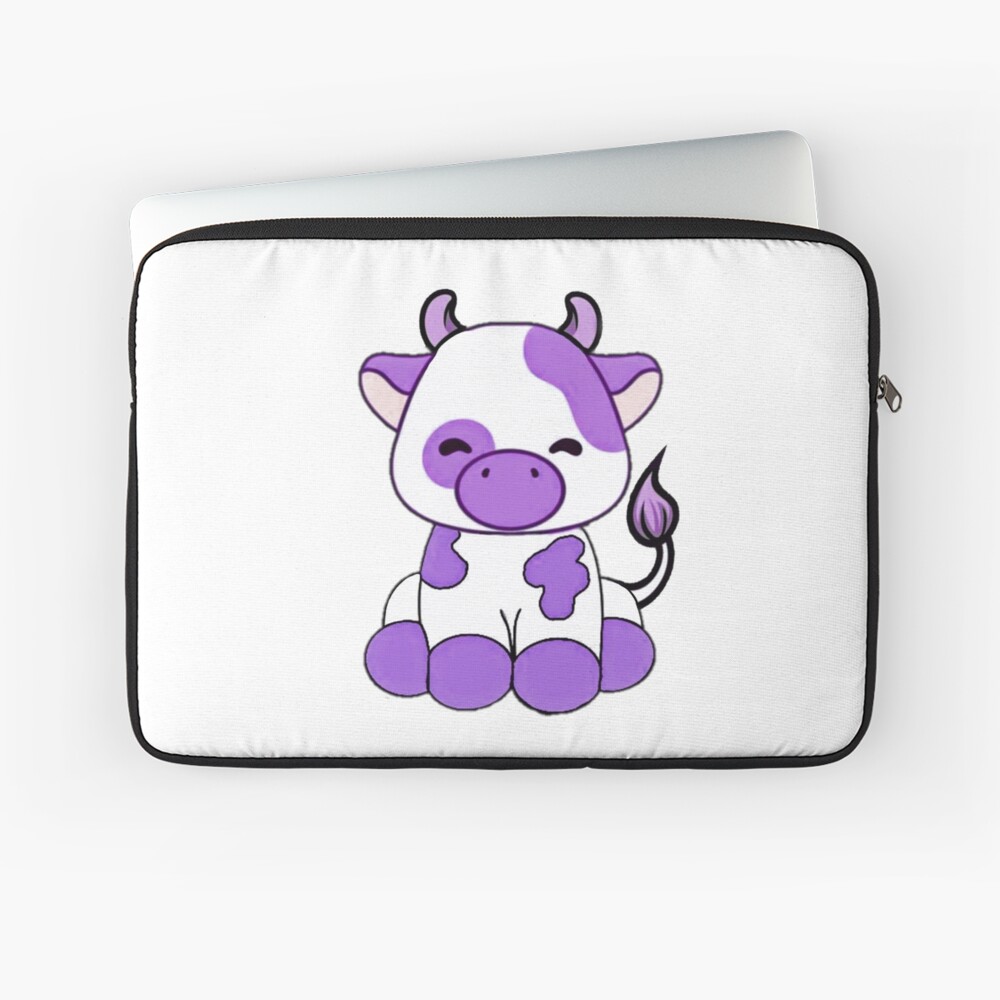 Cute and lovely purple cow | Poster