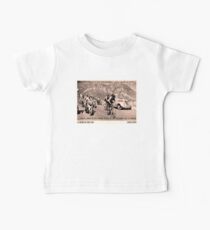 TOUR de FRANCE: Vintage 1952 Fausto Coppi Advertising Print Baby Tee