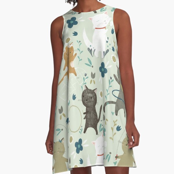 Cat's Playground A-Line Dress