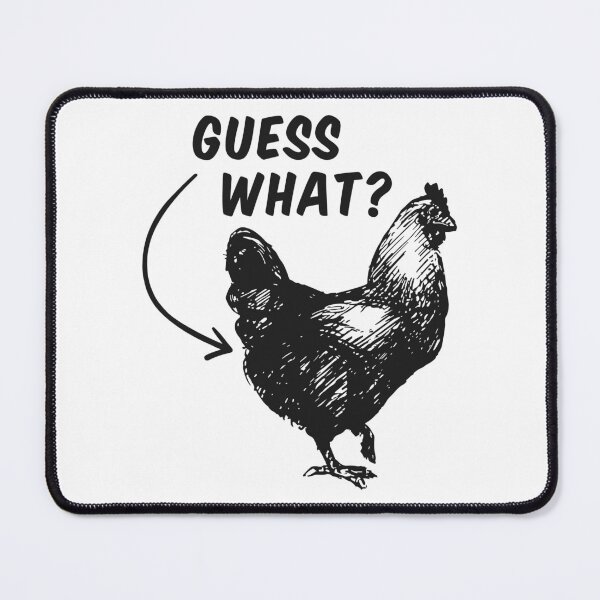 Item preview, Funny Chicken Guess What designed and sold by SunsetGloww.