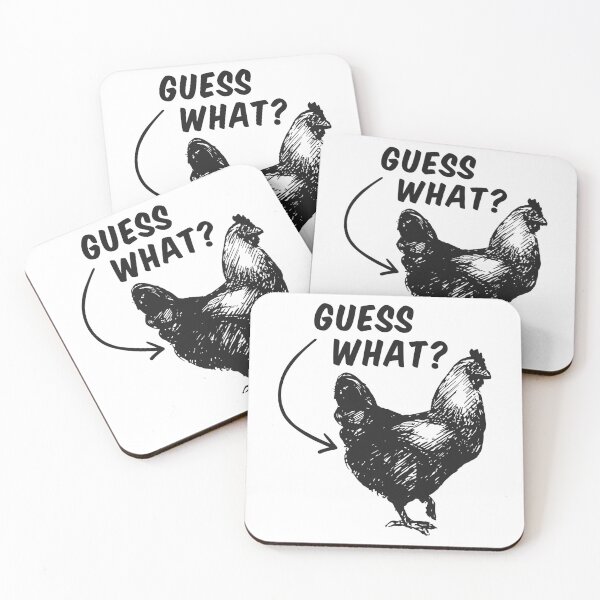 Item preview, Funny Chicken Guess What designed and sold by SunsetGloww.