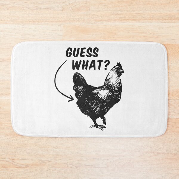 Item preview, Funny Chicken Guess What designed and sold by SunsetGloww.