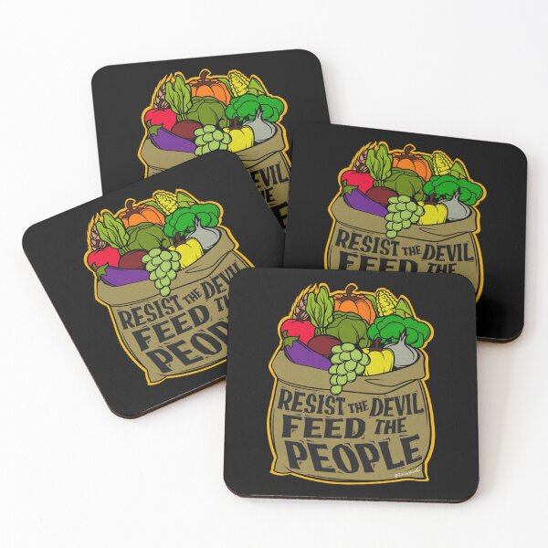 Item preview, Resist the Devil! Feed the People! Full Color Classic designed and sold by JESSEMORRIS.