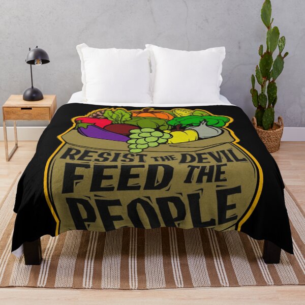 Item preview, Resist the Devil! Feed the People! Full Color Classic designed and sold by JESSEMORRIS.