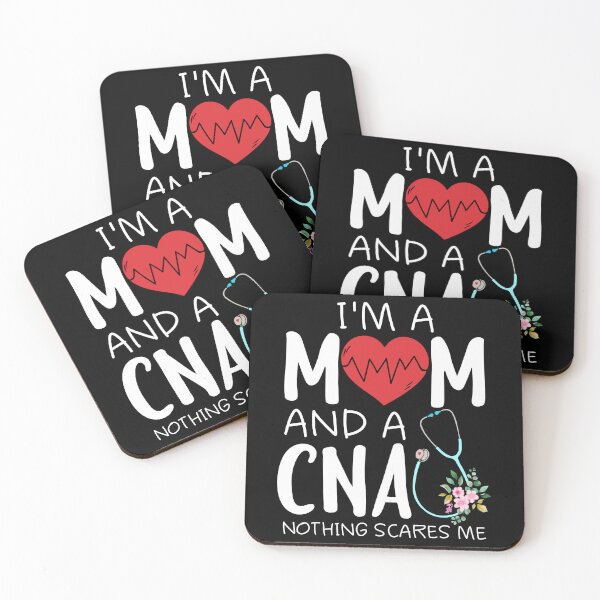 Item preview, I'm A Mom And A  CNA Nothing Scares Me designed and sold by SunsetGloww.