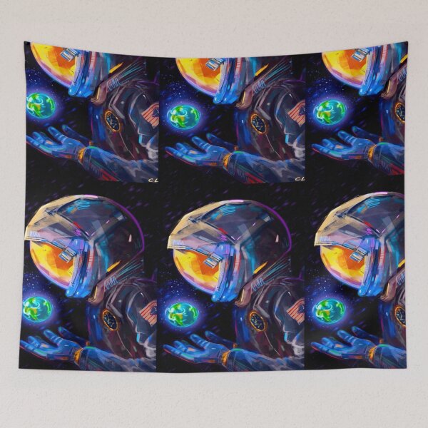 Item preview, Cute Astronaut design with Planet In Space designed and sold by Artw0rld.