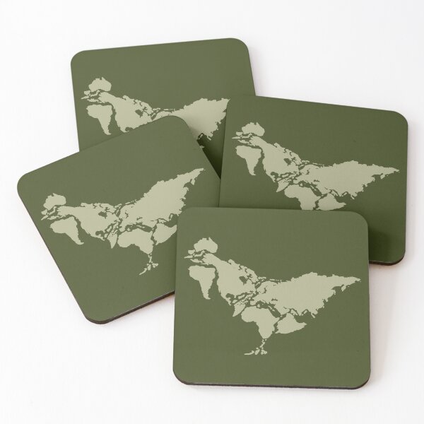 Item preview, Chicken atlas / geography / world designed and sold by SolidEarthArt.