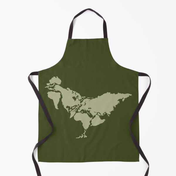 Item preview, Chicken atlas / geography / world designed and sold by SolidEarthArt.