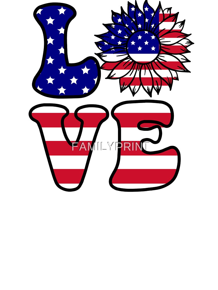 Red White Bluey 4th July Independence Day American Flag Shirt - Jolly  Family Gifts