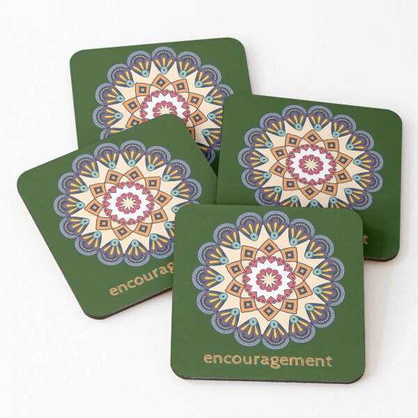 Item preview, Encouragement Mandala Design designed and sold by PapitosPlace.