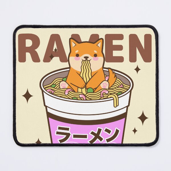 Item preview, Eating Ramen Kawaii Adorable Animals designed and sold by Imakeyouhappy.