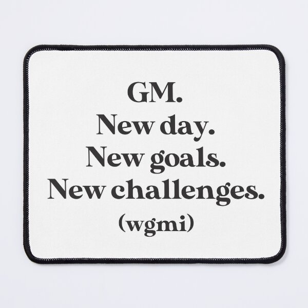 Item preview, GM new goals inspirational designed and sold by dualogy.