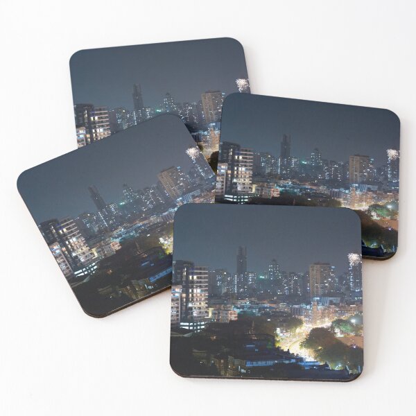 Item preview, Mumbai Skyline, Marine Drive, India, Mumbai, India,Modern art, Wall art, Print, Minimalistic, Modern personalised gifts, custom printed gifts. Photographic Print. designed and sold by CameraDesign.