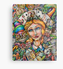 Curiouser and Curiouser Metal Print