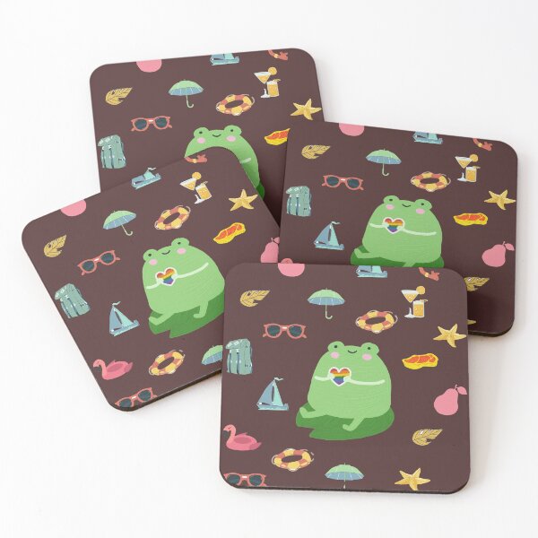 Item preview, Frog at the beach designed and sold by afrizalstore.