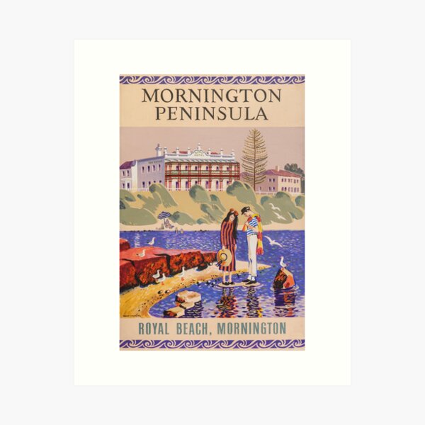 Item preview, Royal beach Mornington designed and sold by SperringArt.