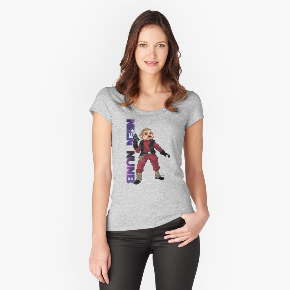 Item preview, Fitted Scoop T-Shirt designed and sold by gengiskahn.