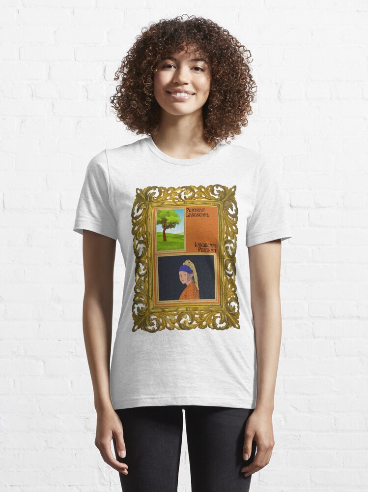 Portrait in a Landscape  T-shirt for Sale by cmoesh, Redbubble