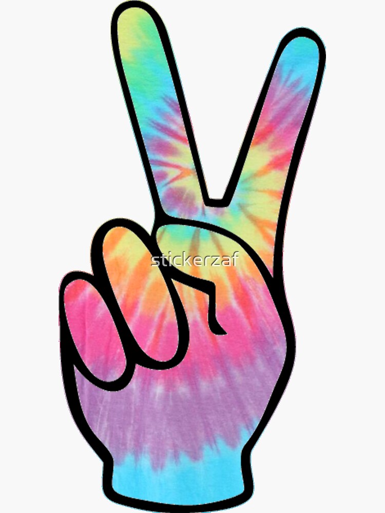 peace sign by stickerzaf