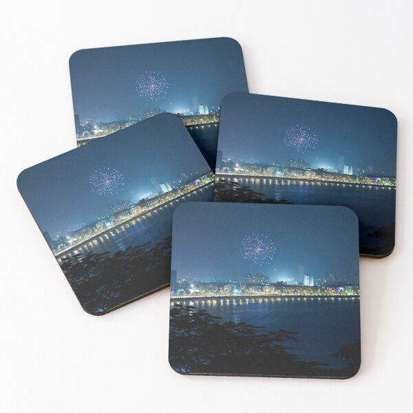 Item preview, Mumbai Skyline, Marine Drive, India, Mumbai, India,Modern art, Wall art, Print, Minimalistic, Modern personalised gifts, custom printed gifts. Photographic Print. designed and sold by CameraDesign.