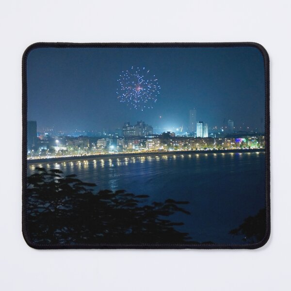 Item preview, Mumbai Skyline, Marine Drive, India, Mumbai, India,Modern art, Wall art, Print, Minimalistic, Modern personalised gifts, custom printed gifts. Photographic Print. designed and sold by CameraDesign.