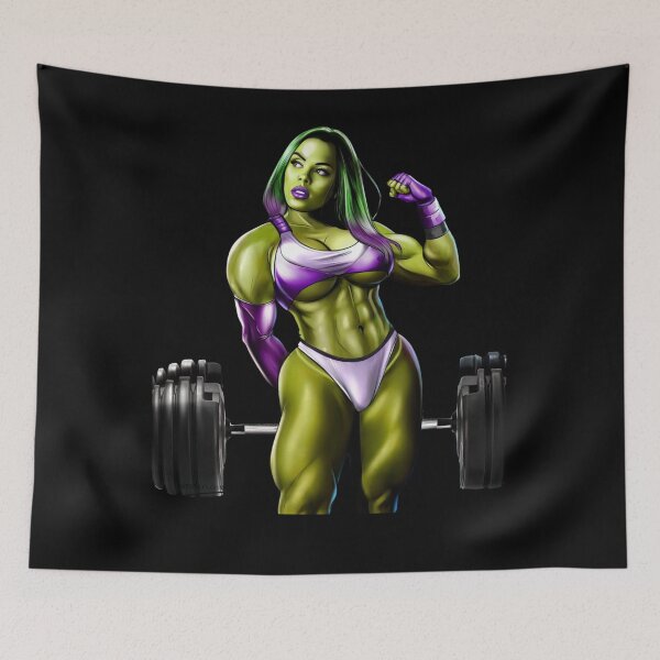 Item preview, SheHulk Strong Girl Girlsrule Essential designed and sold by JESSEMORRIS.