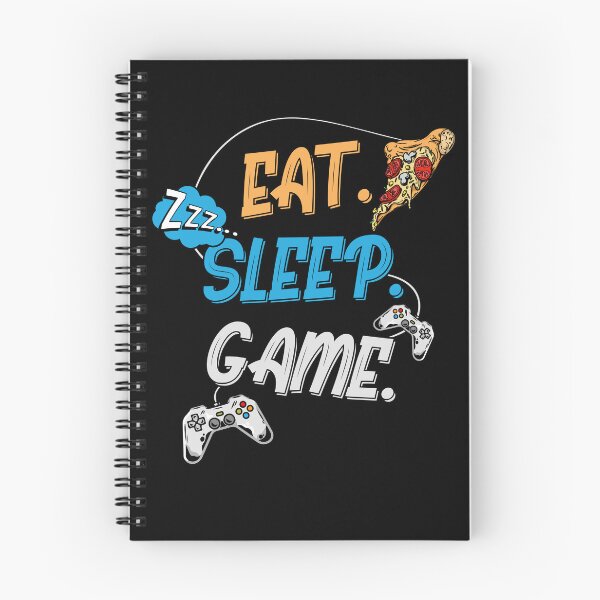 Item preview, Funny Gamer Shirt - Eat Sleep Game designed and sold by SunsetGloww.