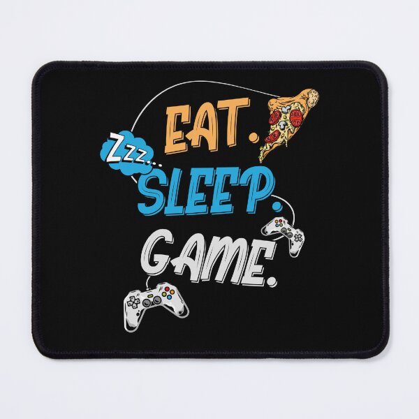 Item preview, Funny Gamer Shirt - Eat Sleep Game designed and sold by SunsetGloww.