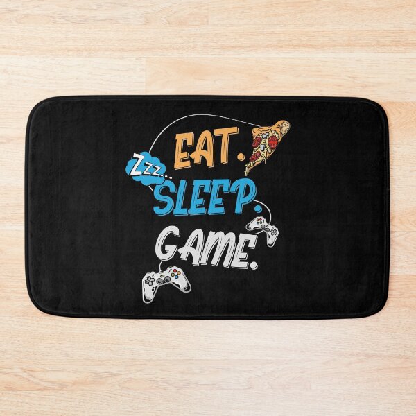 Item preview, Funny Gamer Shirt - Eat Sleep Game designed and sold by SunsetGloww.