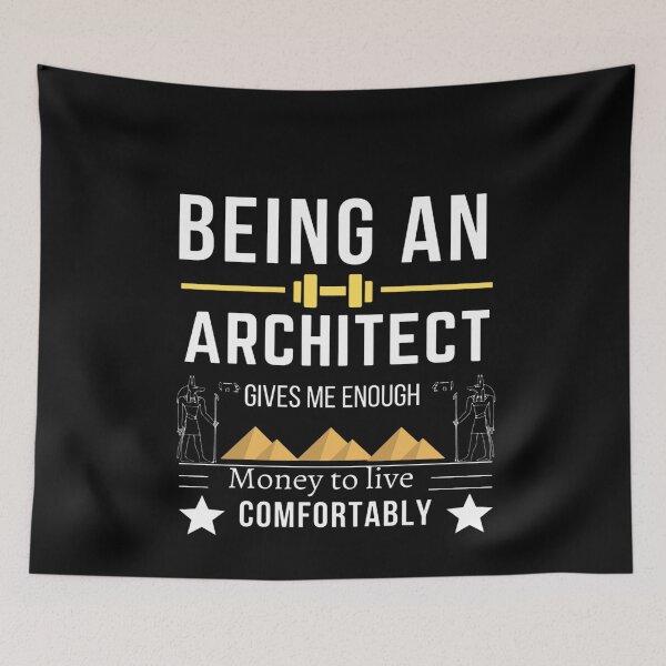 Item preview, I am An Architect, Funny Architect Job designed and sold by Nero9o.