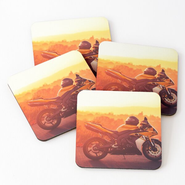 Item preview, Yamaha R1 motorcycle at sunset designed and sold by Chris-Thodd.