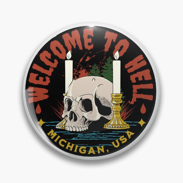 Aperçu de l'œuvre Bienvenue en enfer Michigan USA créée et vendue par BtheLight.