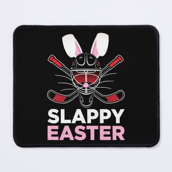 Item preview, Slappy Easter Bunny Rabbit Hockey Player Sport Lover designed and sold by haselshirt.