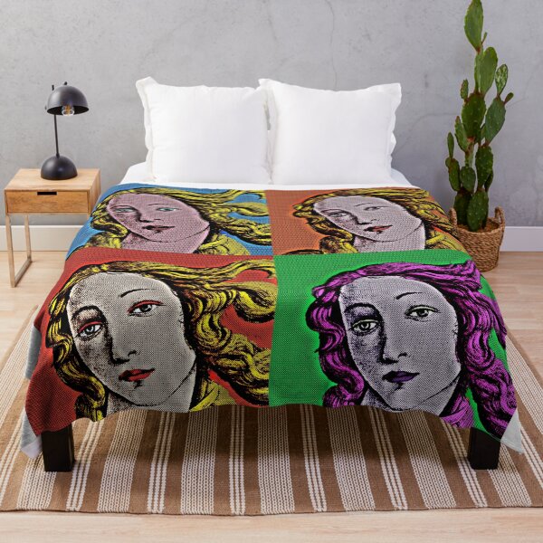 Item preview, Venus of Sandro Botticelli in Pop Art Style Lithography designed and sold by OnlyPopArt.
