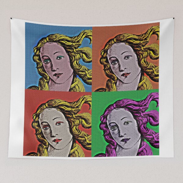 Item preview, Venus of Sandro Botticelli in Pop Art Style Lithography designed and sold by OnlyPopArt.