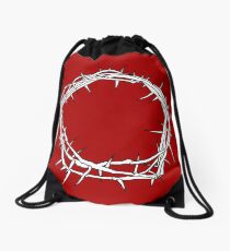 Crown of Thorns / Jesus Christ Art Drawstring Bag