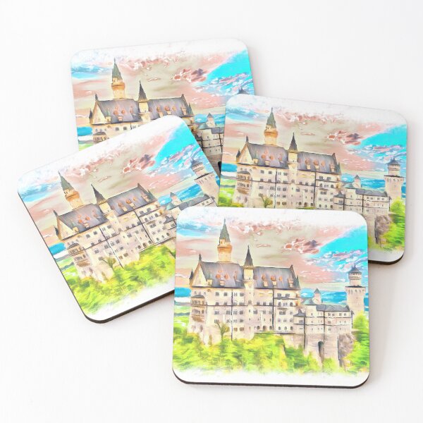 Item preview, Castle Neuschwanstein (Painting) designed and sold by cmphotographs.